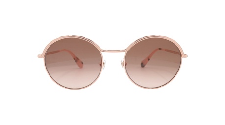 Paire de lunettes de soleil Gigi-studios Carrie couleur or rose - Doyle