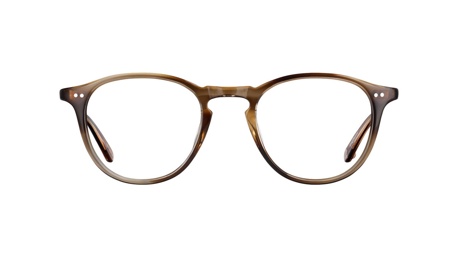 Paire de lunettes de vue Garrett-leight Hampton couleur brun - Doyle