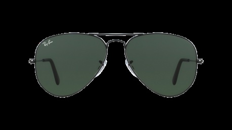 Paire de lunettes de soleil Ray-ban Rb3025 couleur noir - Doyle