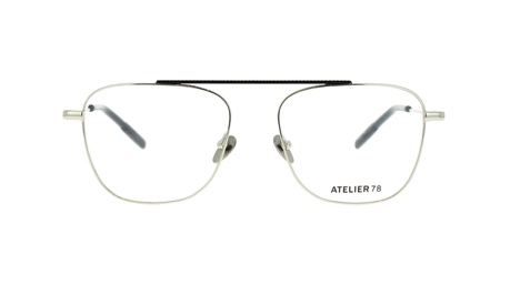 Paire de lunettes de vue Atelier78 Paris couleur gris - Doyle