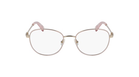 Paire de lunettes de vue Longchamp Lo2127 couleur or rose - Doyle