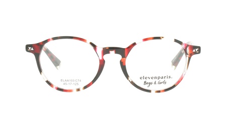 Paire de lunettes de vue Elevenparis-boys-girls Elaa103 couleur rouge - Doyle