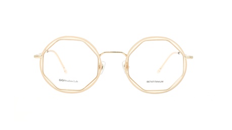 Paire de lunettes de vue Gigi-studios Kristen couleur or rose - Doyle