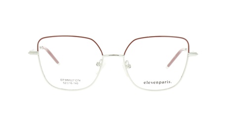 Paire de lunettes de vue Elevenparis Epmm027 couleur rouge - Doyle