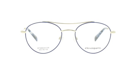 Paire de lunettes de vue Elevenparis Epmm029 couleur marine - Doyle