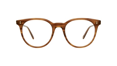 Paire de lunettes de vue Garrett-leight Marian couleur bronze - Doyle