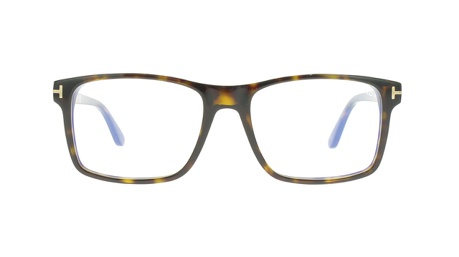 Paire de lunettes de vue Tom-ford Tf5682-b + clip couleur brun - Doyle
