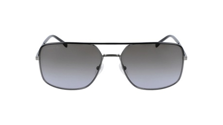 Paire de lunettes de soleil Lacoste L227s couleur gris - Doyle