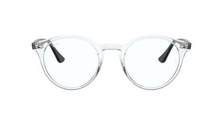 Paire de lunettes de vue Ray-ban Rx2180v couleur cristal - Doyle