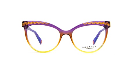 Paire de lunettes de vue Lamarca Fusioni 92 couleur mauve - Doyle