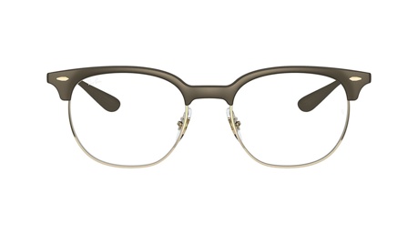 Paire de lunettes de vue Ray-ban Rx7186 couleur brun - Doyle