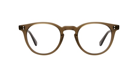 Paire de lunettes de vue Garrett-leight Clement couleur vert - Doyle