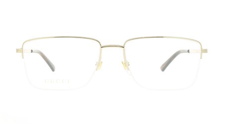 Paire de lunettes de vue Gucci Gg0834o couleur or - Doyle