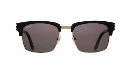 Sunglasses Cartier Ct0132s, black gold colour - Doyle