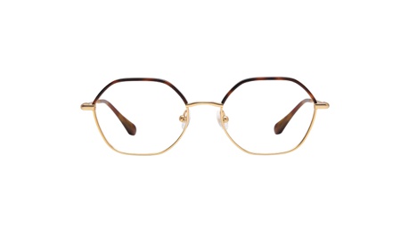 Paire de lunettes de vue Gigi-studios Almond couleur brun - Doyle