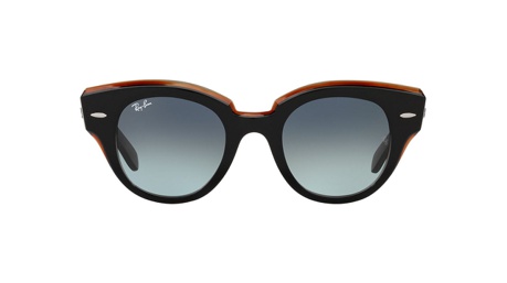 Paire de lunettes de soleil Ray-ban Rb2192f couleur noir - Doyle