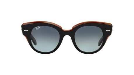 Paire de lunettes de soleil Ray-ban Rb2192f couleur noir - Doyle