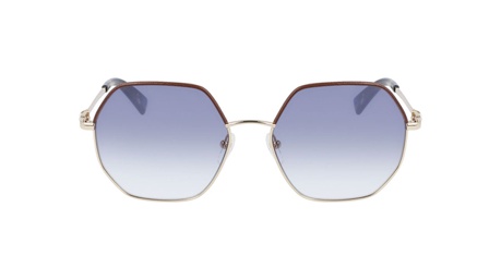 Paire de lunettes de soleil Longchamp Lo140sl couleur bronze - Doyle