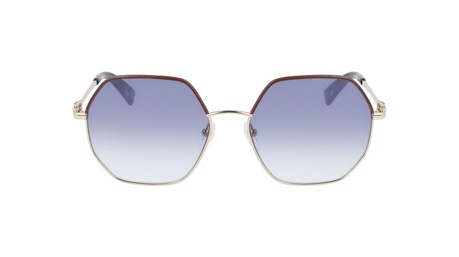 Paire de lunettes de soleil Longchamp Lo140sl couleur bronze - Doyle