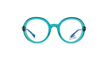 Paire de lunettes de vue Mic Valanga couleur turquoise - Doyle