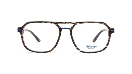 Paire de lunettes de vue Woodys Bauman couleur noir - Doyle