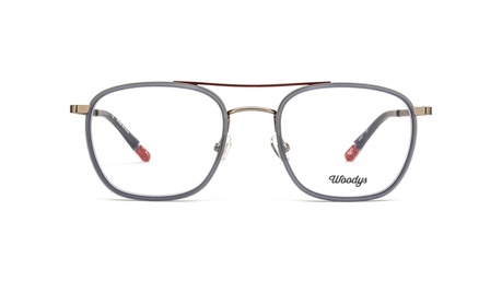 Glasses Woodys Kant, gray colour - Doyle