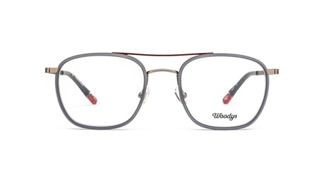 Paire de lunettes de vue Woodys Kant couleur gris - Doyle