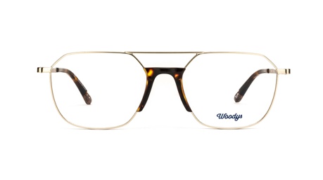 Paire de lunettes de vue Woodys Zizek couleur or - Doyle