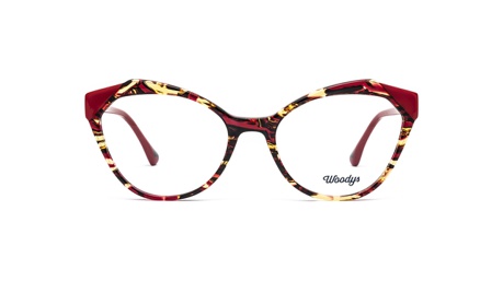 Paire de lunettes de vue Woodys Goji couleur rouge - Doyle