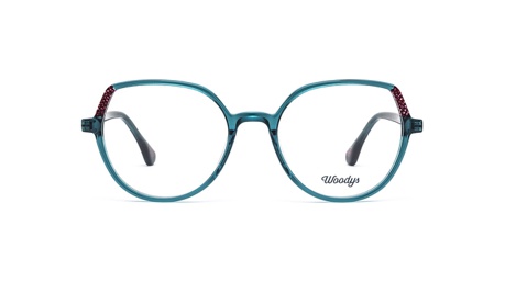 Paire de lunettes de vue Woodys Orange couleur turquoise - Doyle