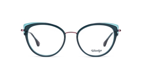 Glasses Woodys Swan, turquoise colour - Doyle