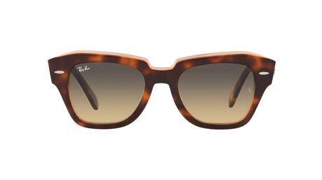 Paire de lunettes de soleil Ray-ban Rb2186 couleur bronze - Doyle