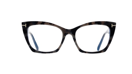 Paire de lunettes de vue Tom-ford Tf5709-b couleur brun - Doyle