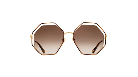 Sunglasses Chloe Ch0046s, havana gold colour - Doyle