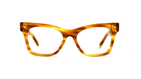 Paire de lunettes de vue Atelier78 Virgil couleur caramel - Doyle