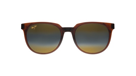 Paire de lunettes de soleil Maui-jim H454 mj0454s couleur brun - Doyle