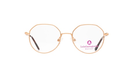 Paire de lunettes de vue Lulu-castagnette Lemm124 couleur or rose - Doyle