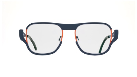 Paire de lunettes de vue Theo Plan couleur bleu - Doyle