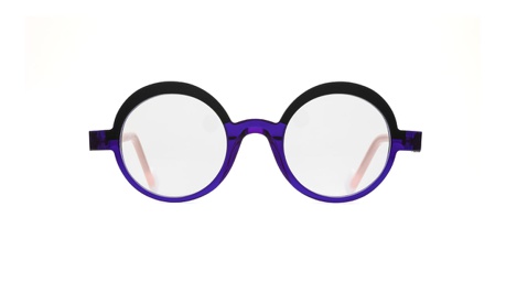 Paire de lunettes de vue Annevalentin Ludik couleur bleu - Doyle