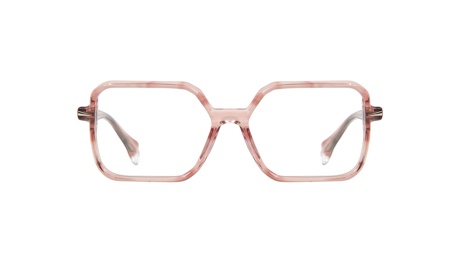 Paire de lunettes de vue Gigi-studio Olivia couleur or rose - Doyle