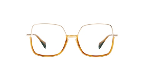 Paire de lunettes de vue Gigi-studios Pipa couleur brun - Doyle