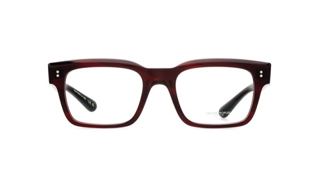 Paire de lunettes de vue Oliver-peoples Hollins ov5470u couleur rouge - Doyle