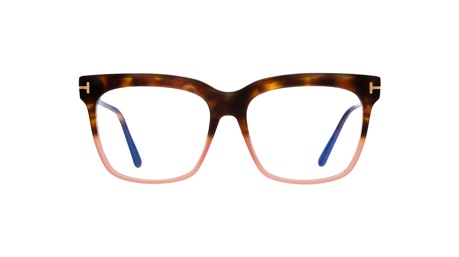 Paire de lunettes de vue Tom-ford Tf5768-b couleur brun - Doyle
