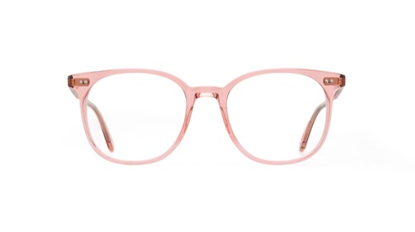 Paire de lunettes de vue Garrett-leight Carrol couleur rose - Doyle