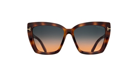 Paire de lunettes de soleil Tom-ford Tf920 /s couleur havane - Doyle