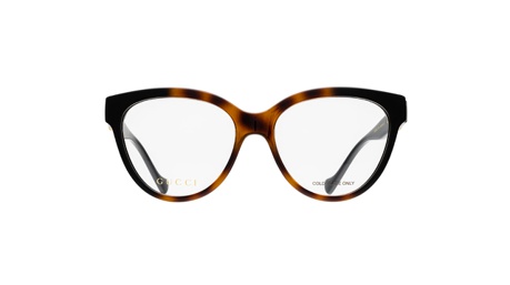 Paire de lunettes de vue Gucci Gg1024o couleur havane - Doyle