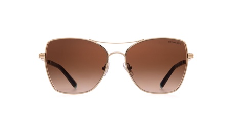Paire de lunettes de soleil Tiffany Tf3084 /s couleur or - Doyle