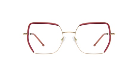 Paire de lunettes de vue Gigi-studio Minerva couleur rose - Doyle