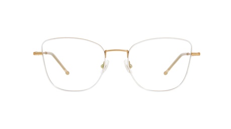 Paire de lunettes de vue Gigi-studios Silma couleur or - Doyle