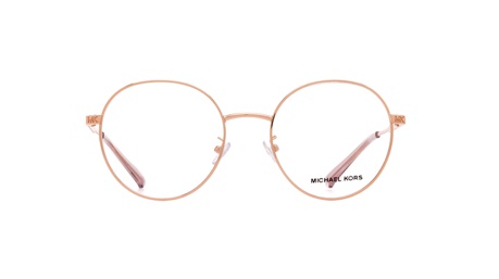 Paire de lunettes de vue Michael-kors Mk3055 couleur or rose - Doyle